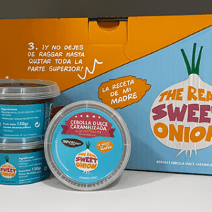 Cebolla dulce caramelizada pack 9 tarrinas